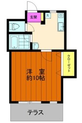 本木マンションの物件間取画像